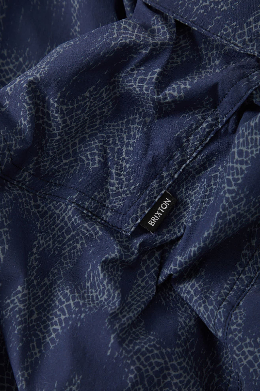 Everyday Stretch Hybrid Short 7" - Washed Navy Crackle
