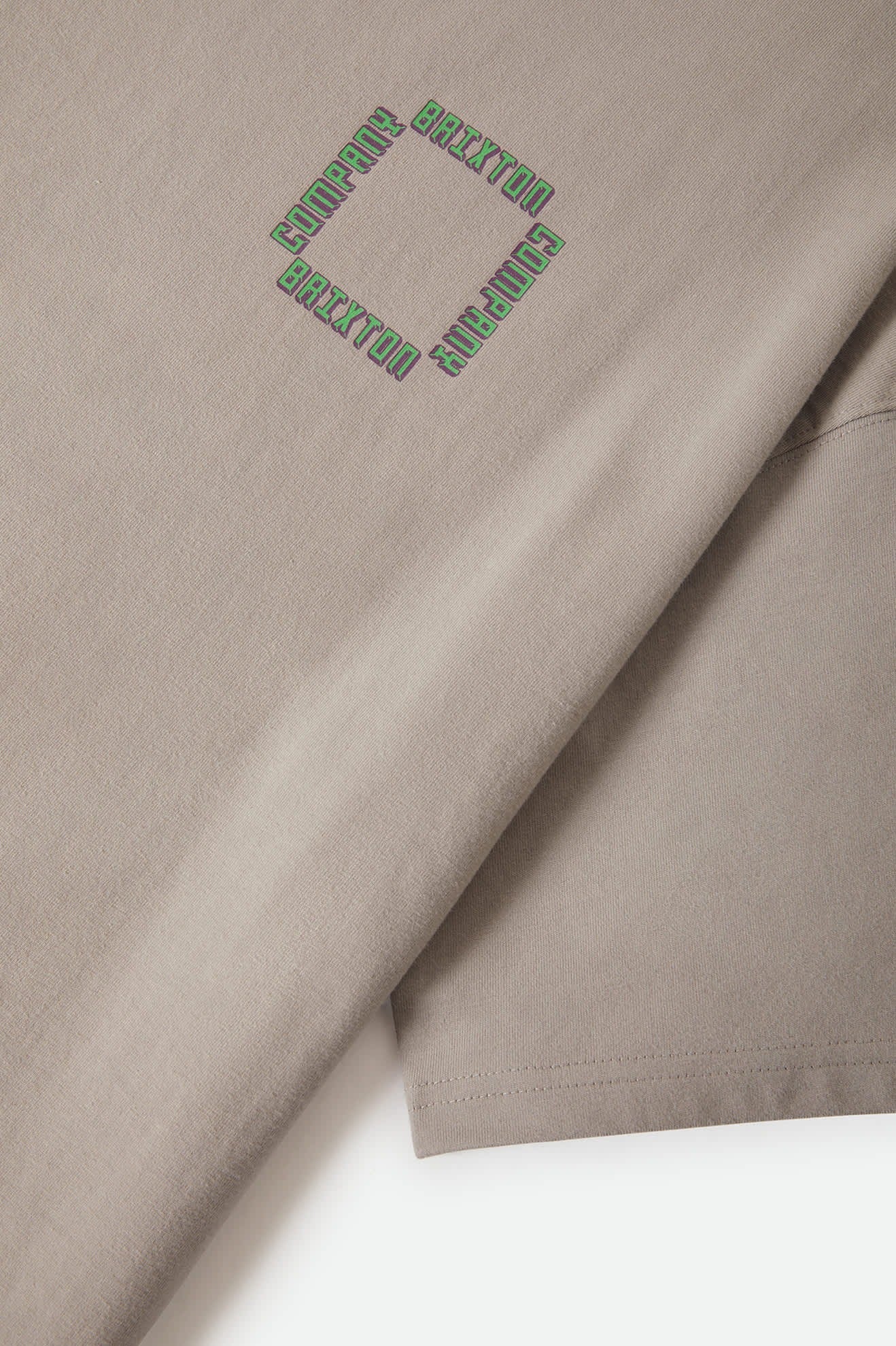 Ursa Short Sleeve Oversized T-Shirt - Pebble Stone