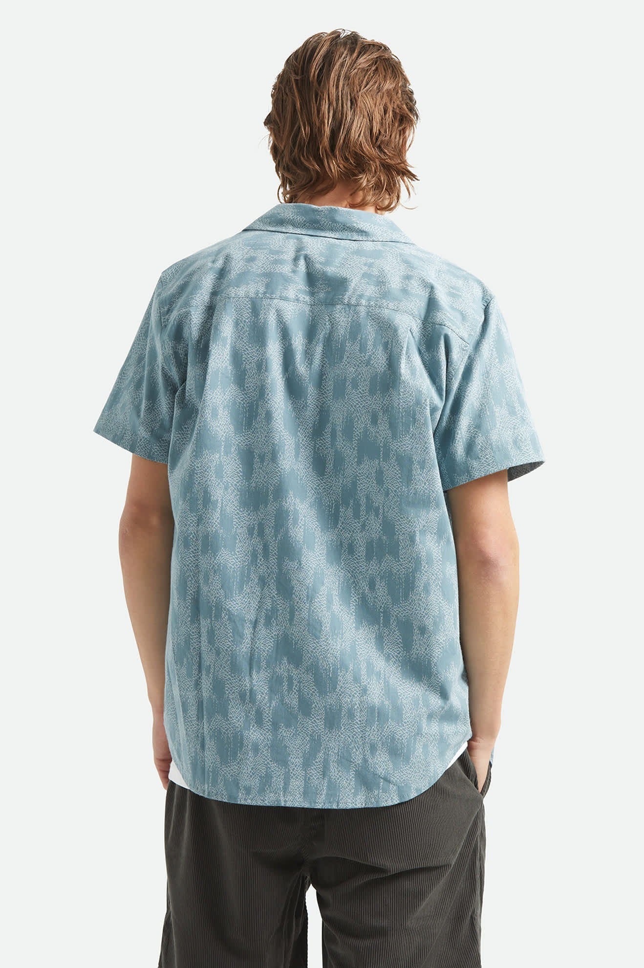 Charter Print Short Sleeve Shirt - Trooper Crackle Paint
