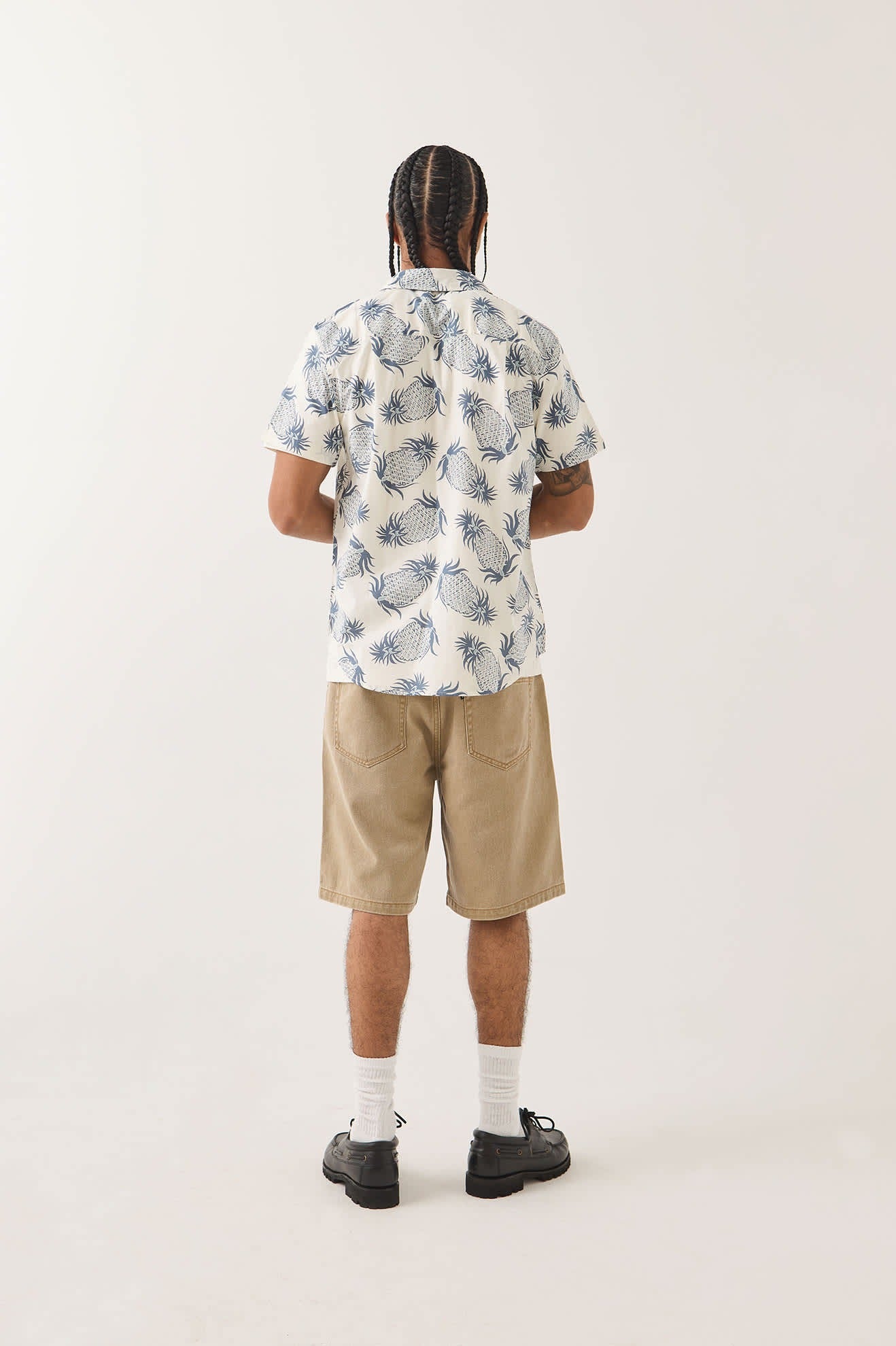 Brixton Relaxed Short - Washed British Khaki