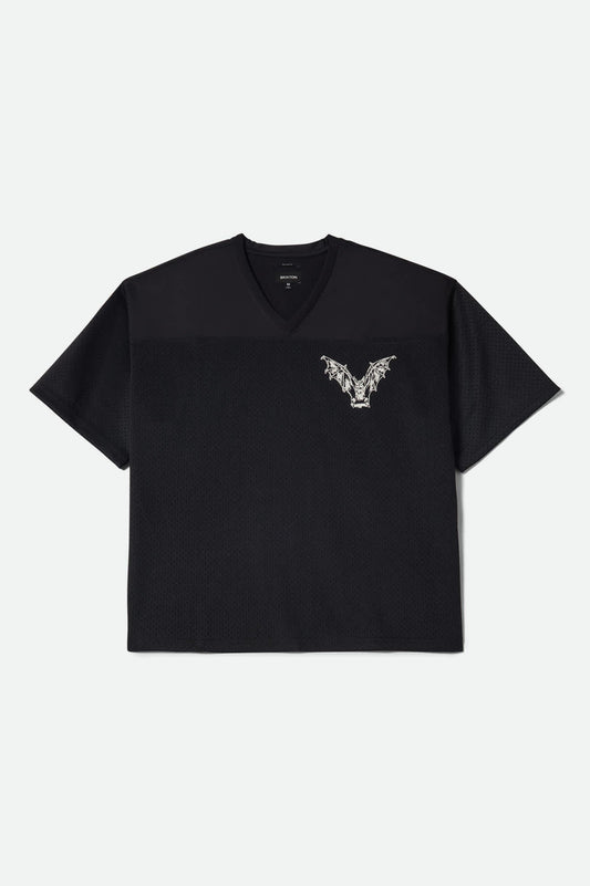 Baggy Mesh Practice Jersey - Black/White Chippa