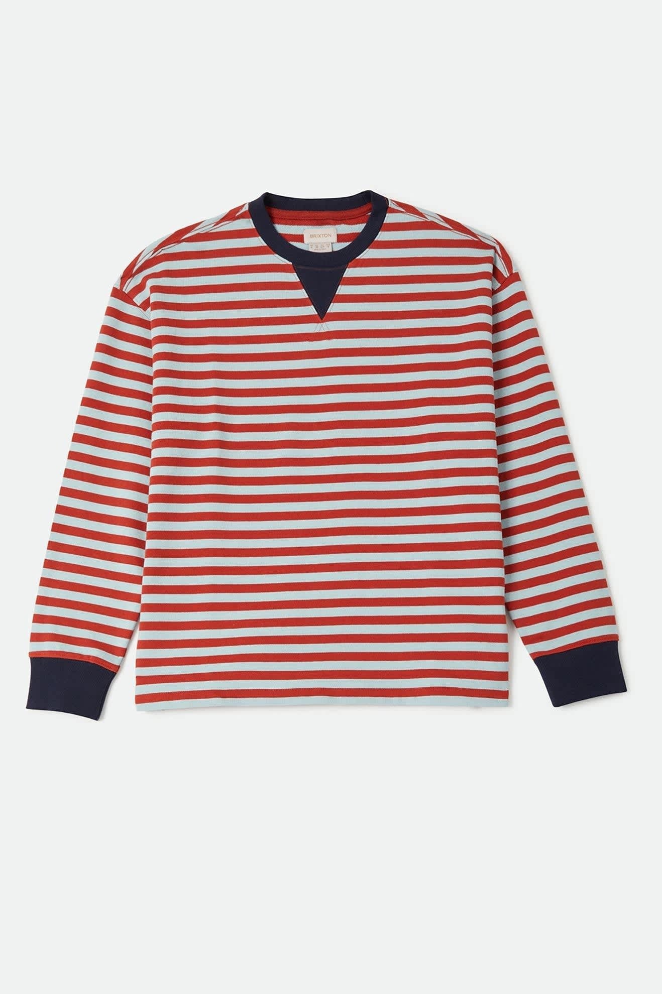 Retro Rugby Polo - Sea Grass/Rust