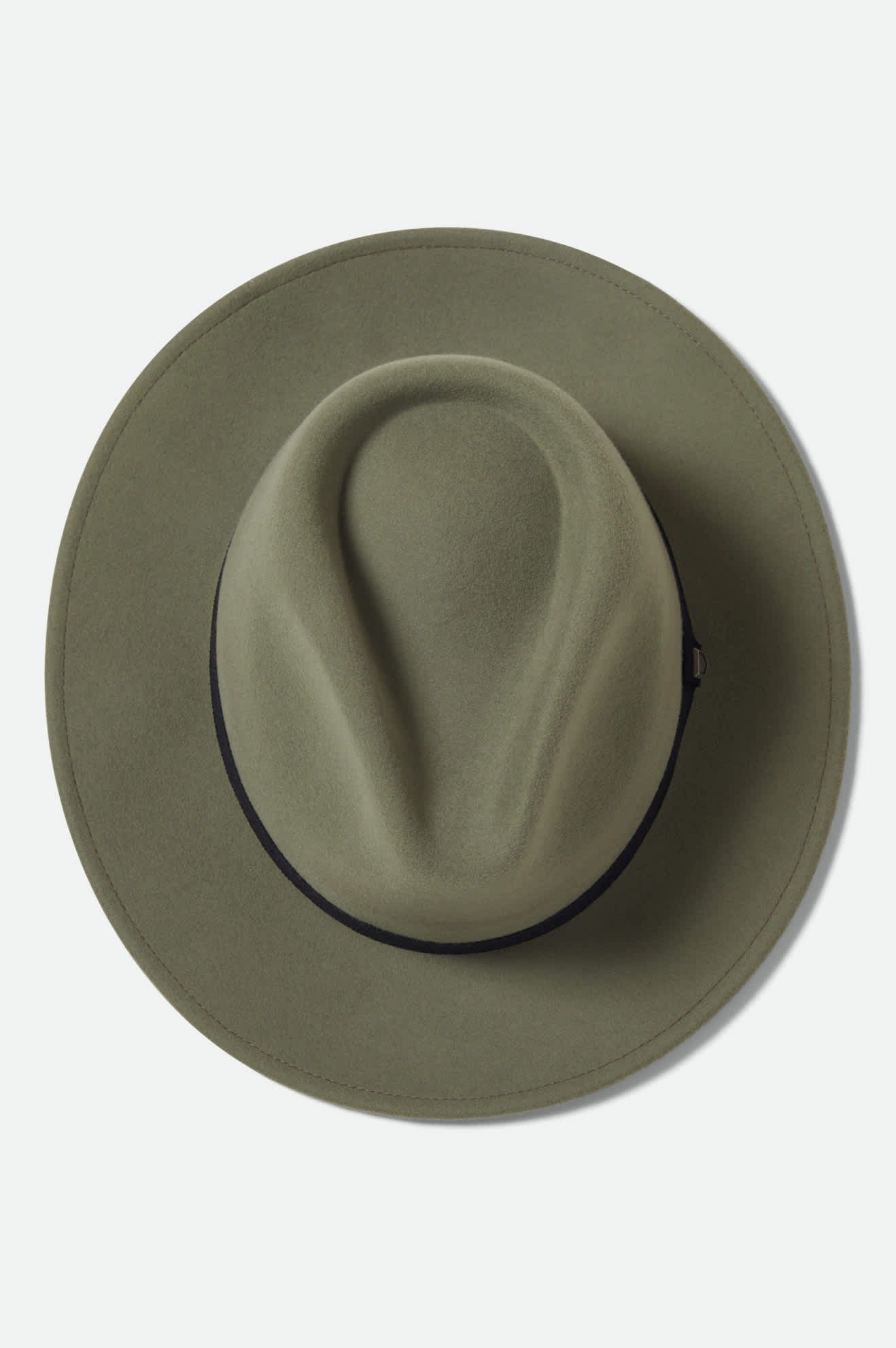 Messer Packable Fedora - Olive Surplus/Black
