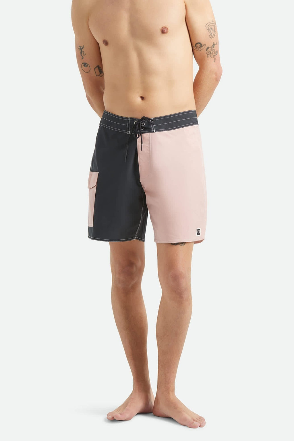 Classic Trunk 17" - Black/Silver Pink