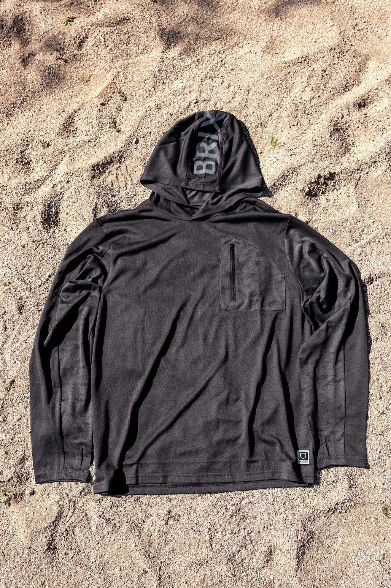 Journey Long Sleeve Sun Hoodie - Black