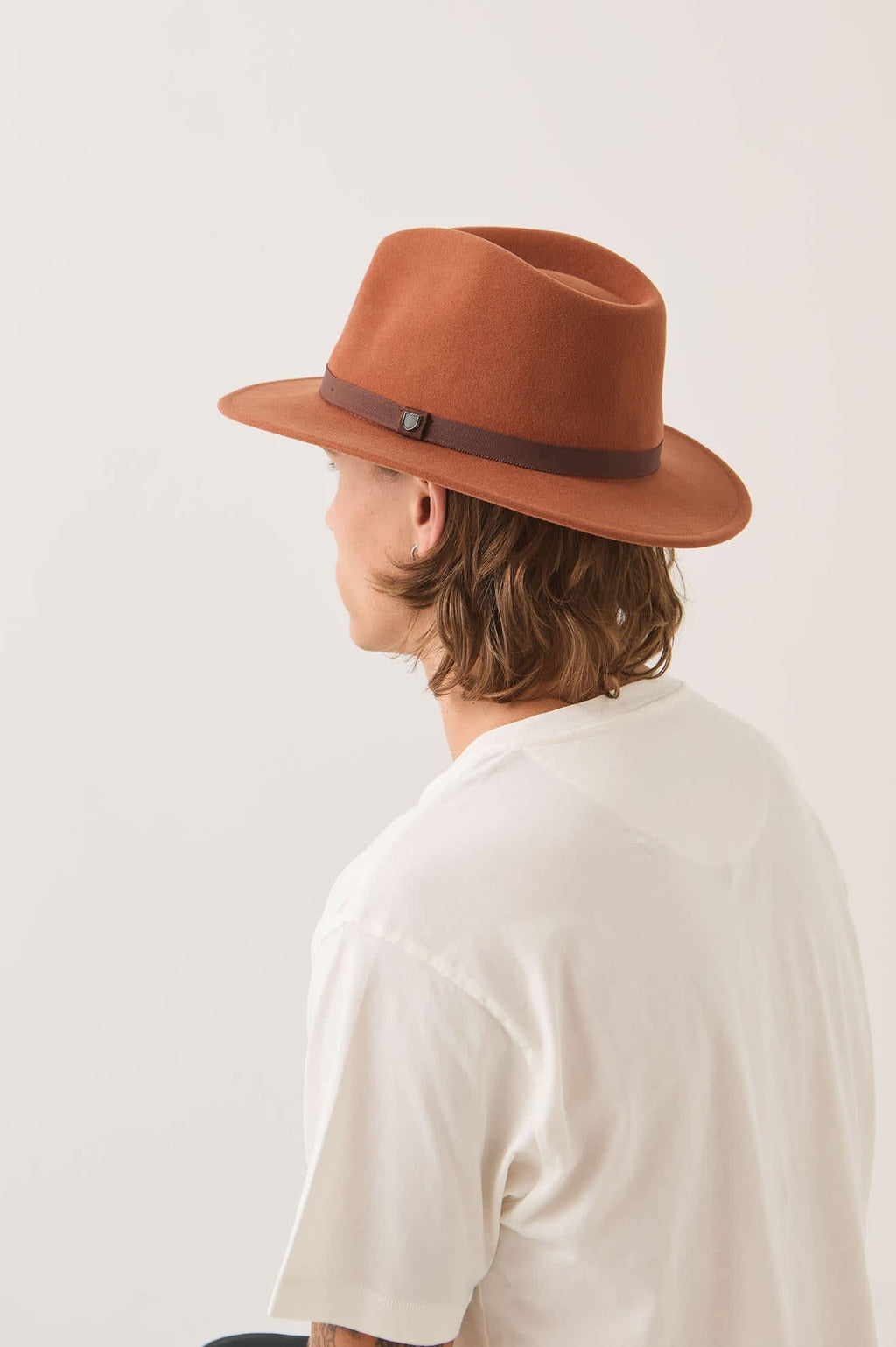 Messer Packable Fedora - Caramel/Walnut Brown