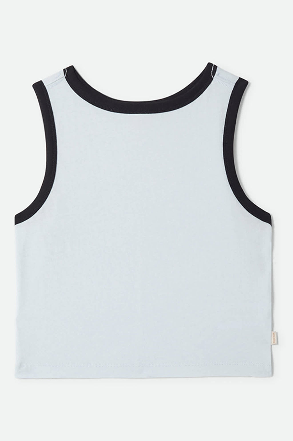Carefree Organic Garment Dye Cropped Tank - Blue Aura
