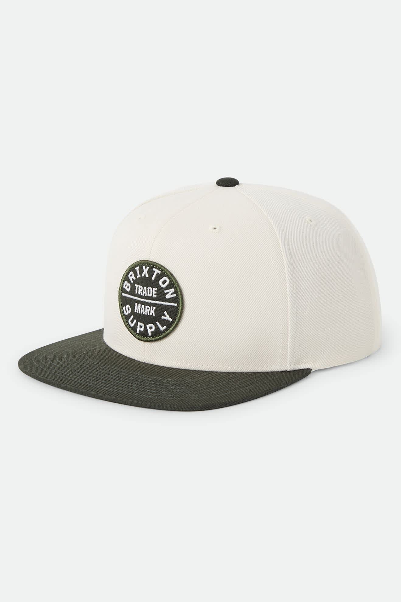 Oath III Snapback - Wax Paper/Dark Olive