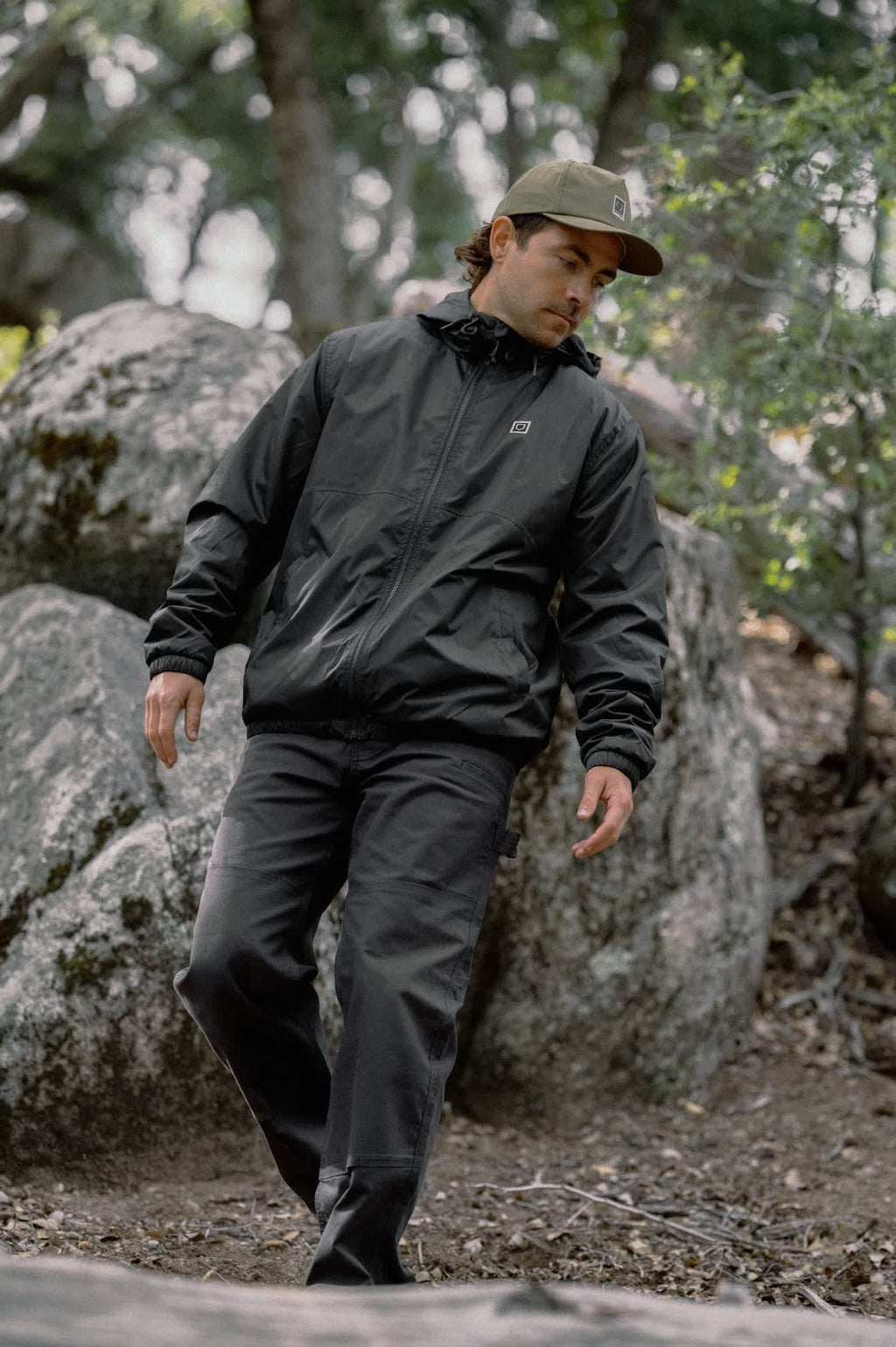 Journey Zip Jacket - Black