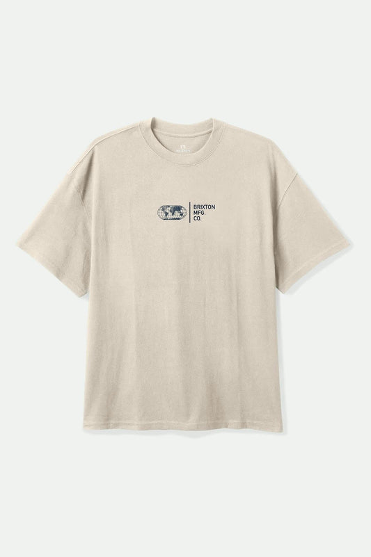 Union Heavyweight Relaxed T-Shirt - Cream Classic Wash