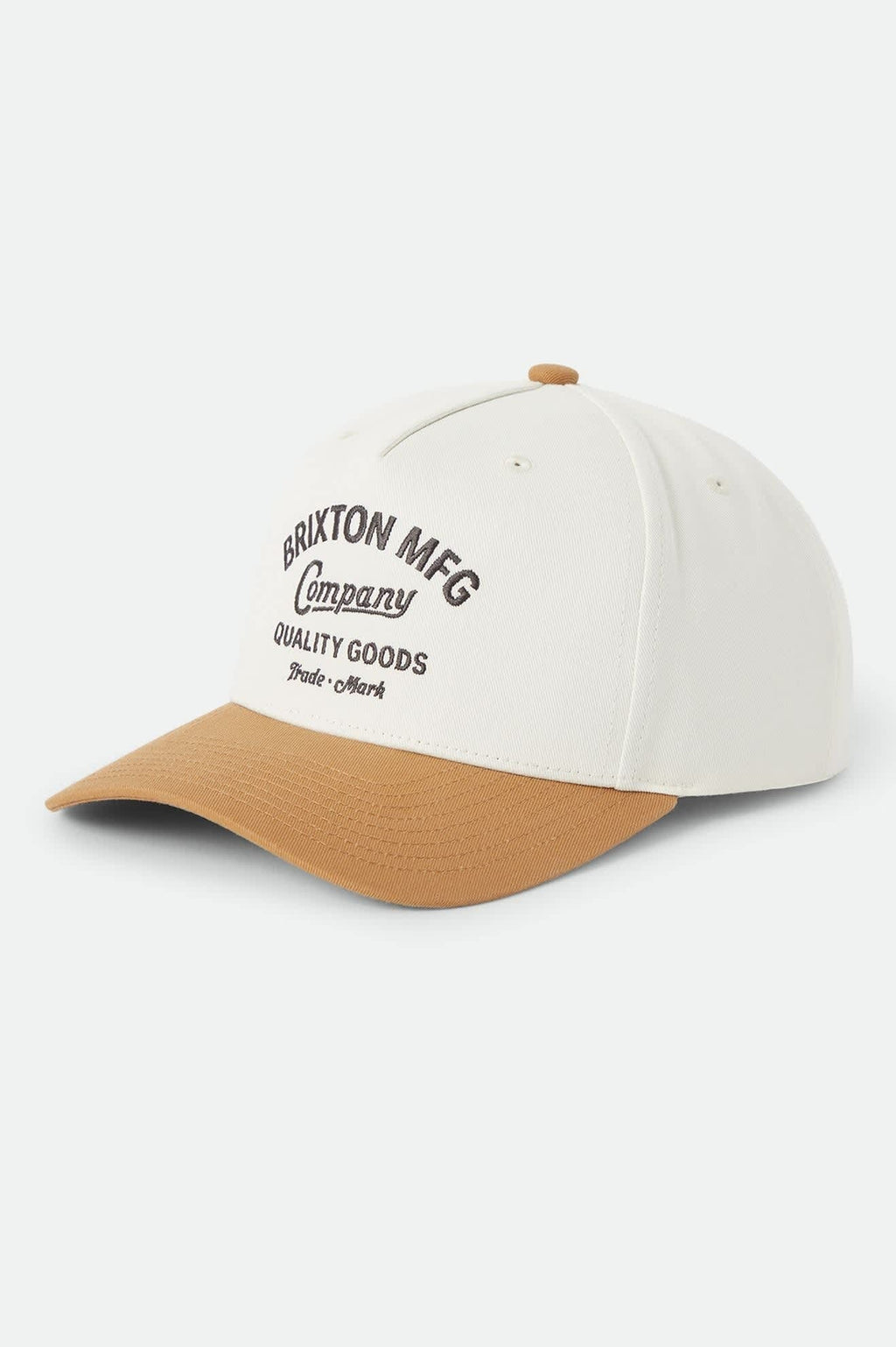 Stratton Snapback - Off White/Caramel