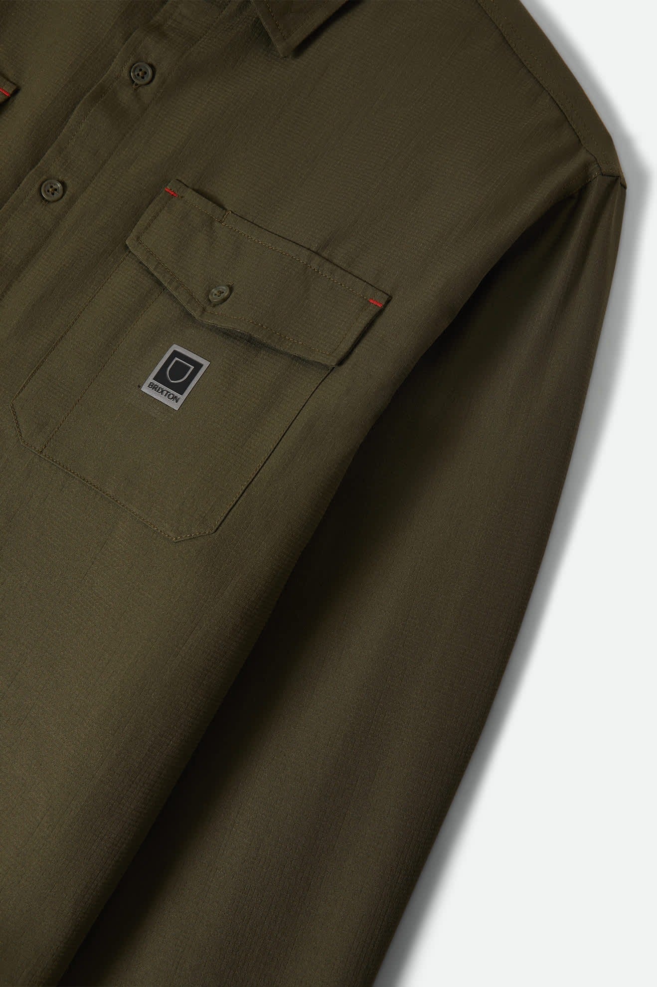 Journey Lightweight Long Sleeve Shirt - Dark Olive