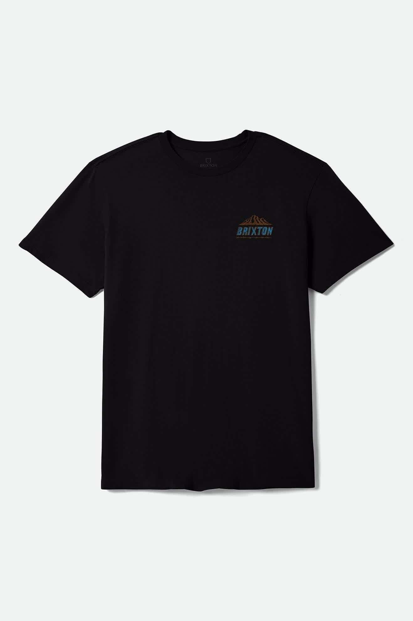 Madden Short Sleeve Standard T-Shirt - Black Worn Wash