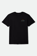 Madden Short Sleeve Standard T-Shirt - Black Worn Wash