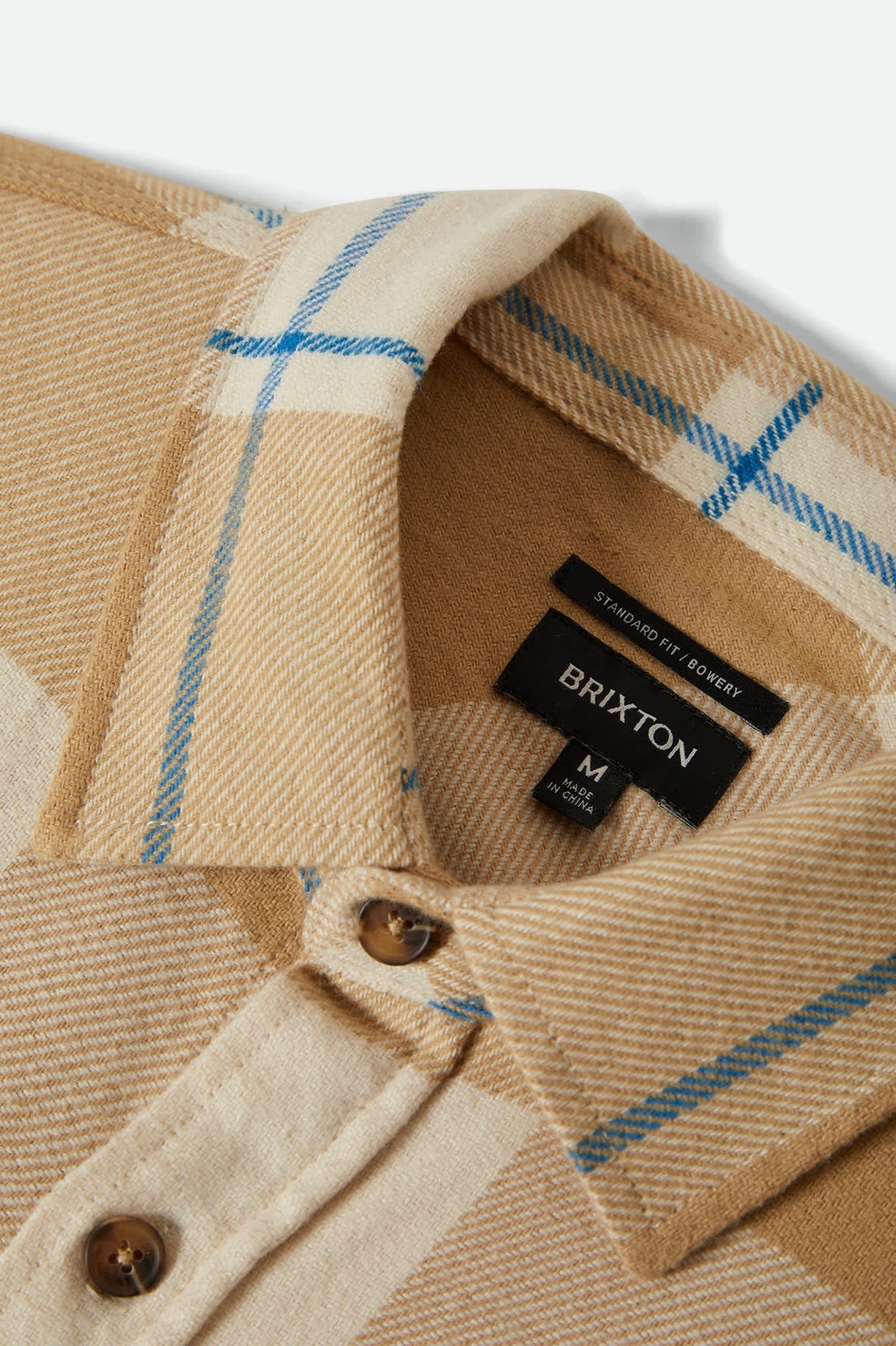 Bowery Flannel - Whitecap/Sand/Cyber Blue