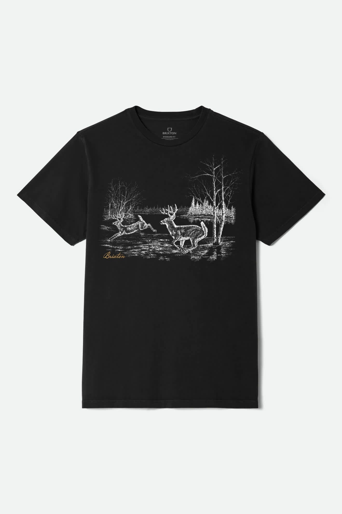 Gallop S/S Standard T-Shirt - Black Worn Wash