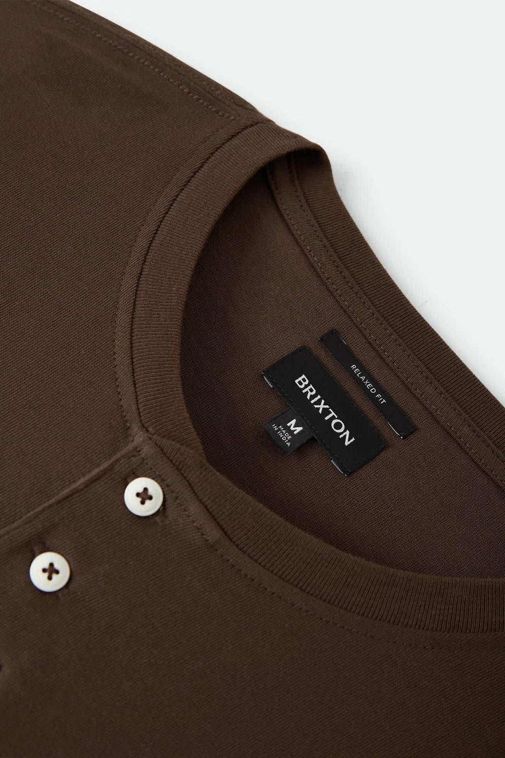 Boxy Baseball T-Shirt - Walnut Brown/Golden Hour