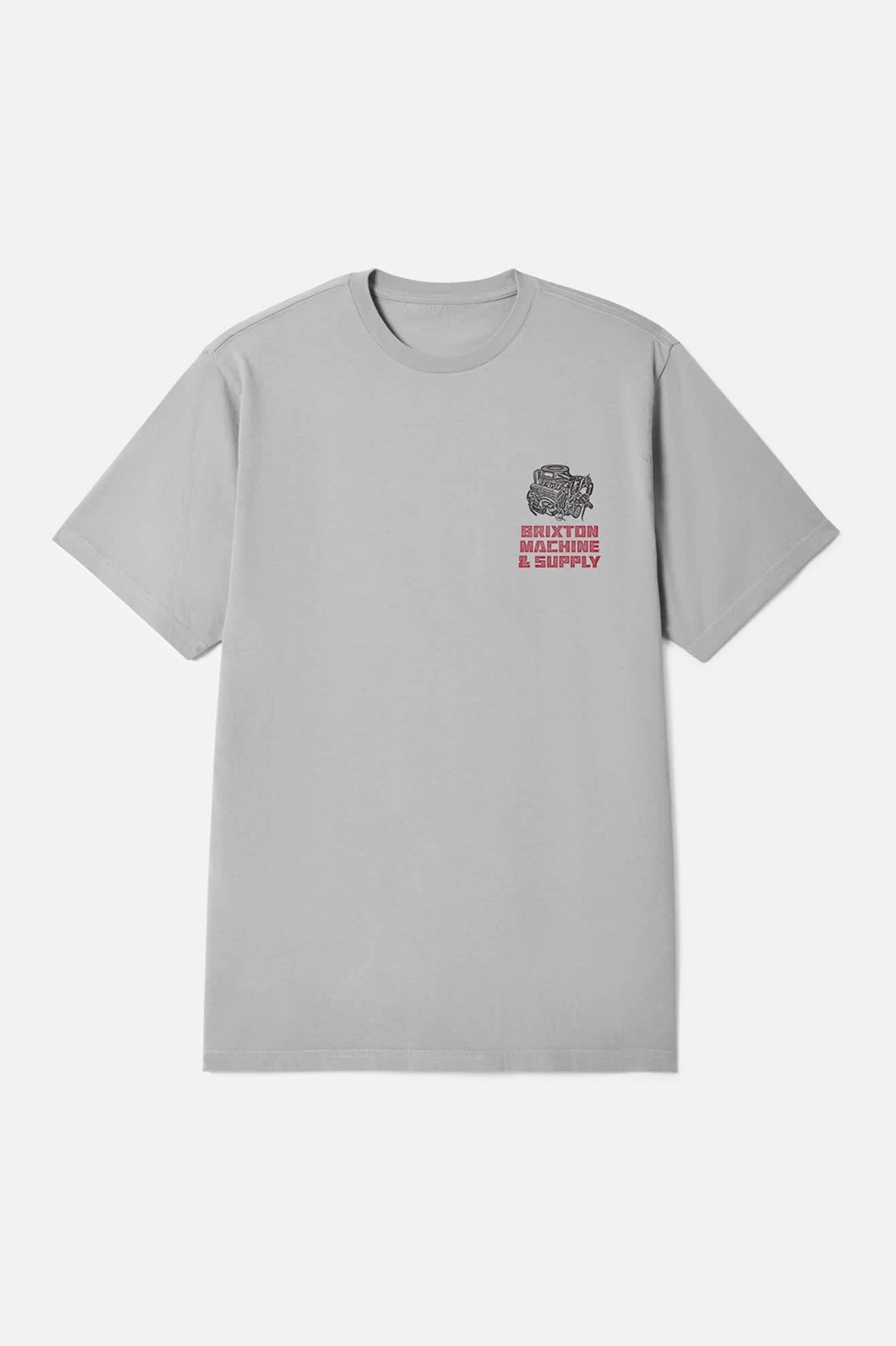 Machine Short Sleeve Standard T-Shirt - Pebble Stone Worn Wash