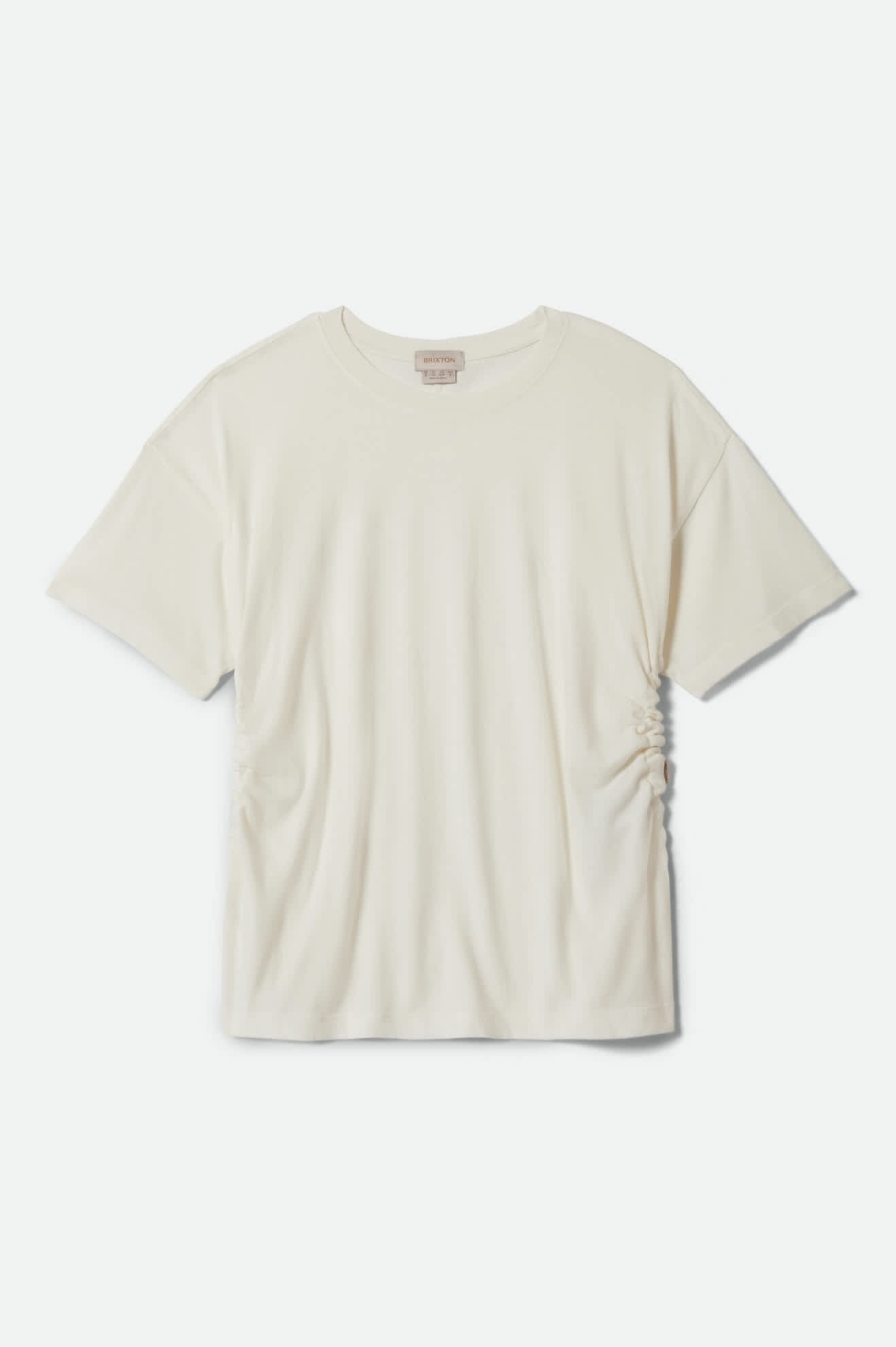 Carefree Organic Garment Dye Cinch T-Shirt - Off White