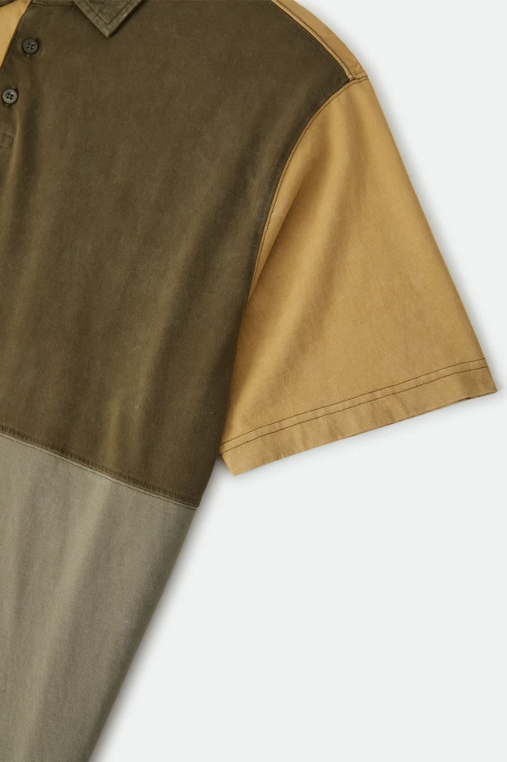 Deco Relaxed Polo T-Shirt - Tonal Color Block
