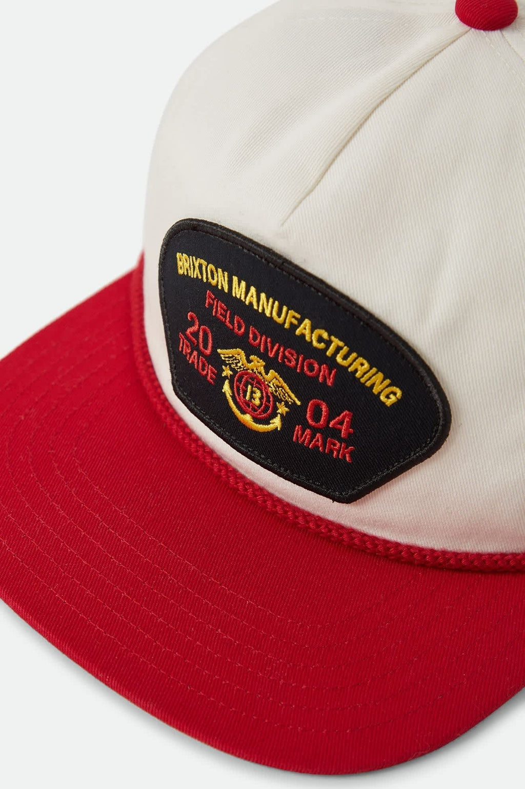 Division Netplus Snapback - Off White/Red