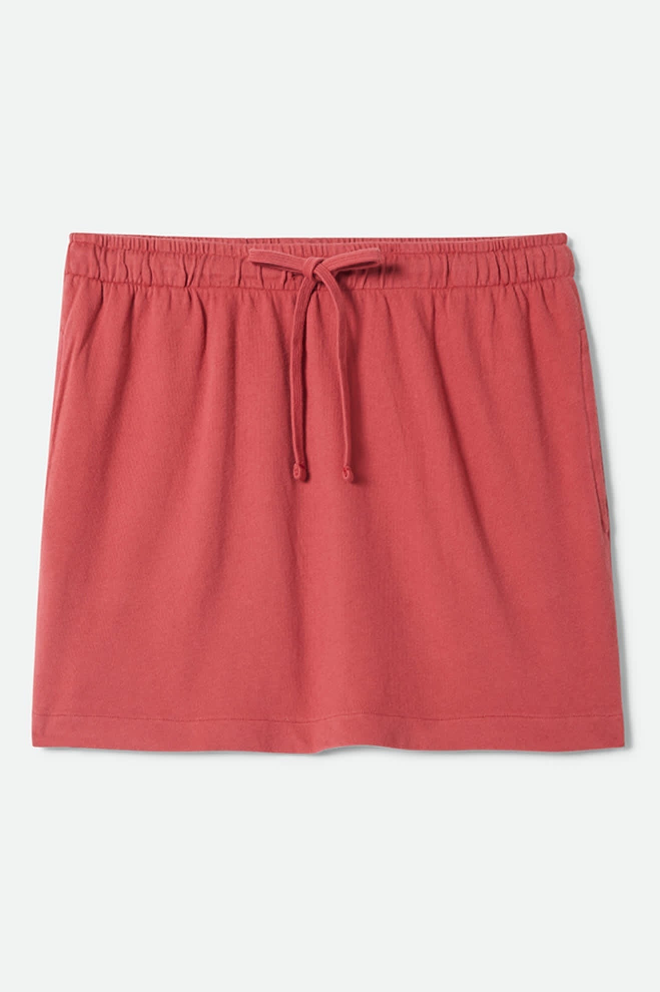 Carefree Organic Garment Dye Lounge Skirt - Robust Red