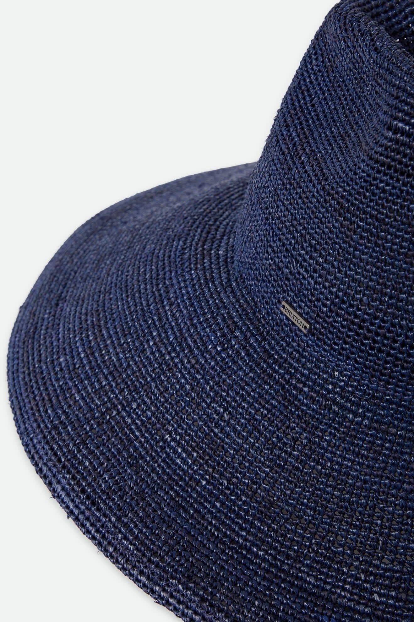 Helena Straw Sun Hat - Midnight Blue