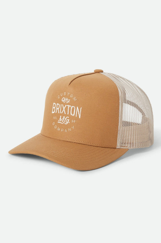 Fremont Netplus Trucker Hat - Copper/Sand