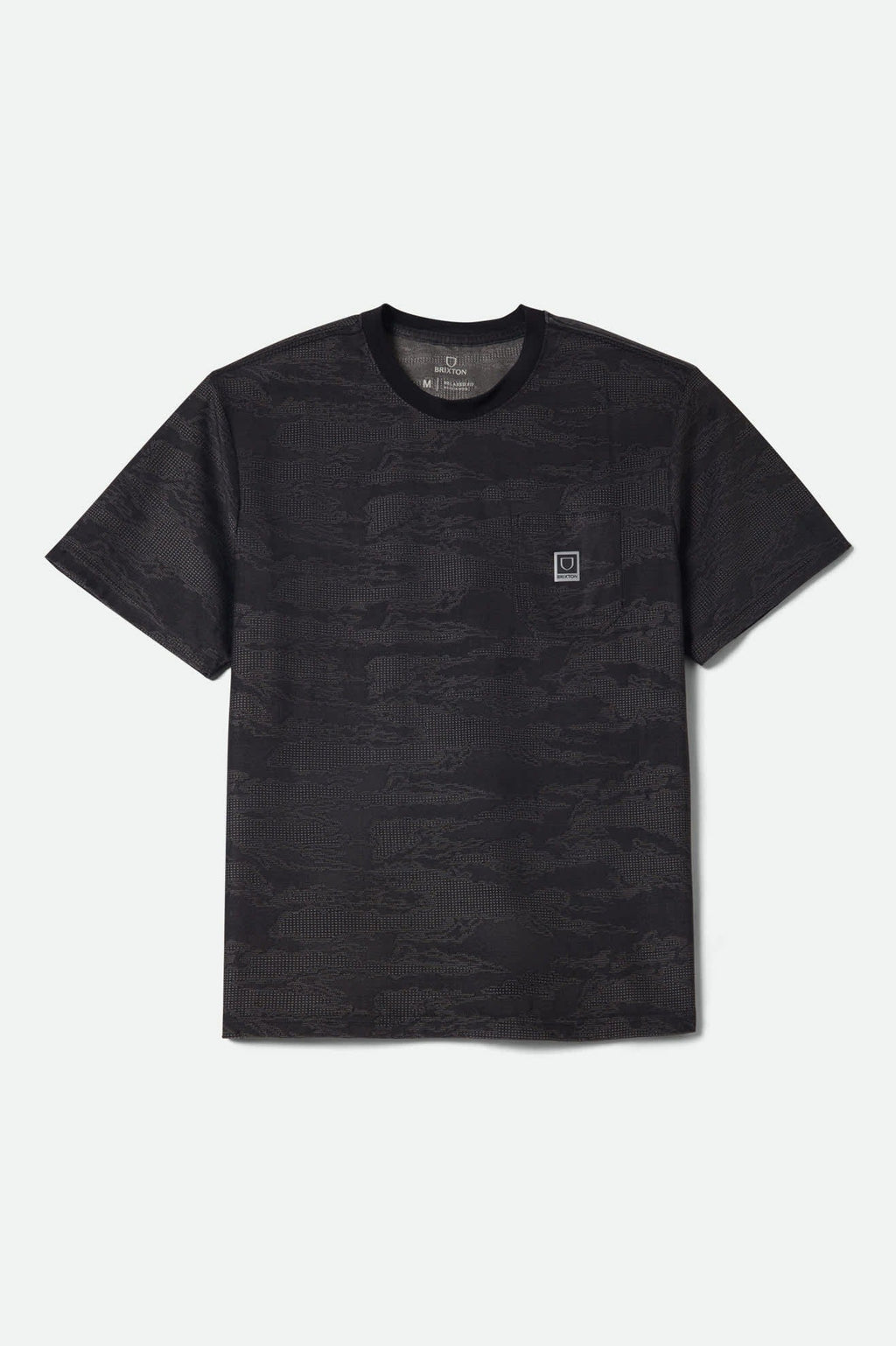 Journey Short Sleeve Pocket T-Shirt - Black Tiger Camo
