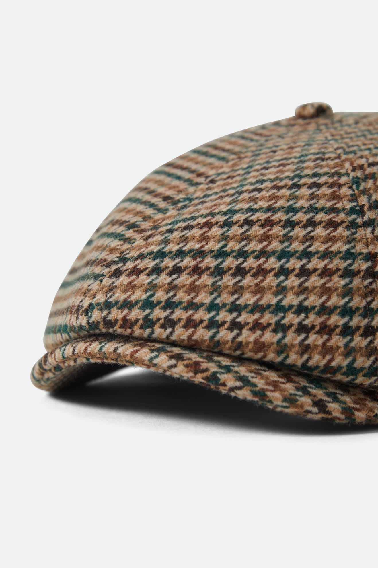 Brood Newsboy Cap - Dusted Ochre/Khaki/Verdant Green