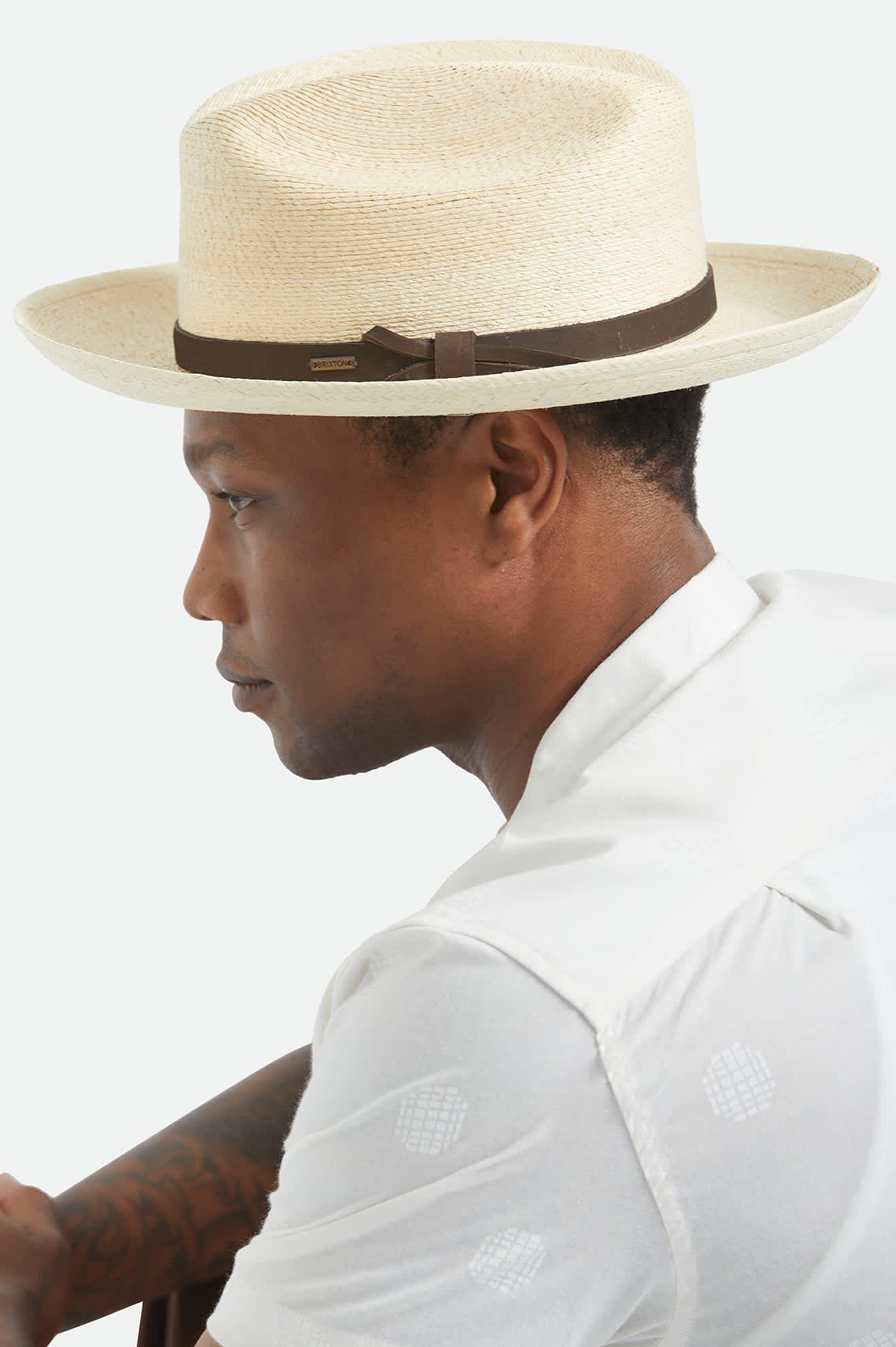 Hitch Straw Ranch Fedora - Bone