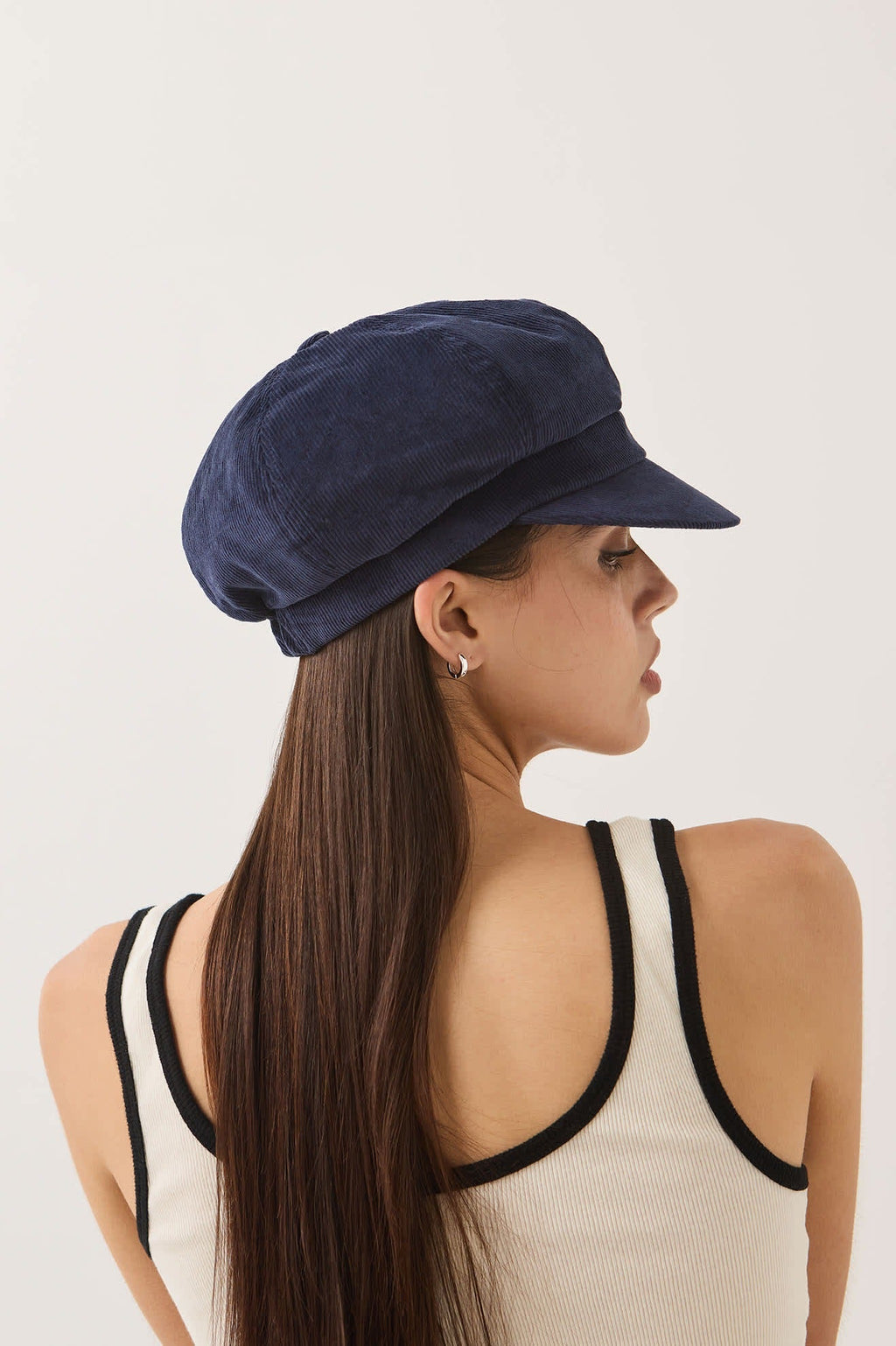 Bailey Cap - Navy Corduroy