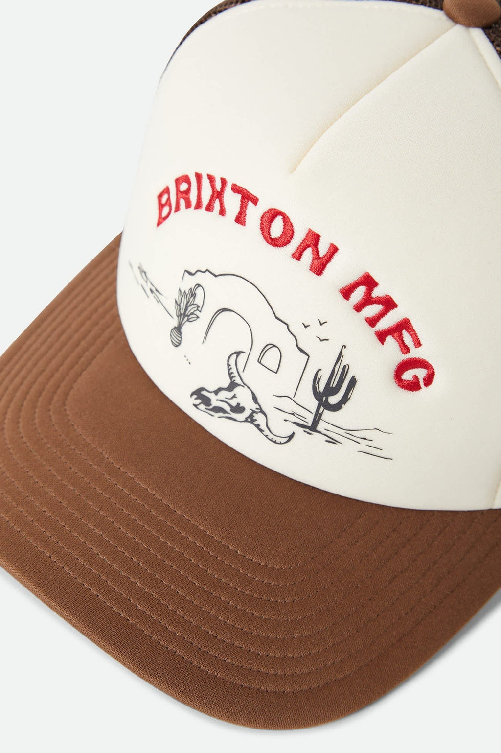 Desert Leisure Netplus Trucker Hat - Pinecone Brown/Whitecap