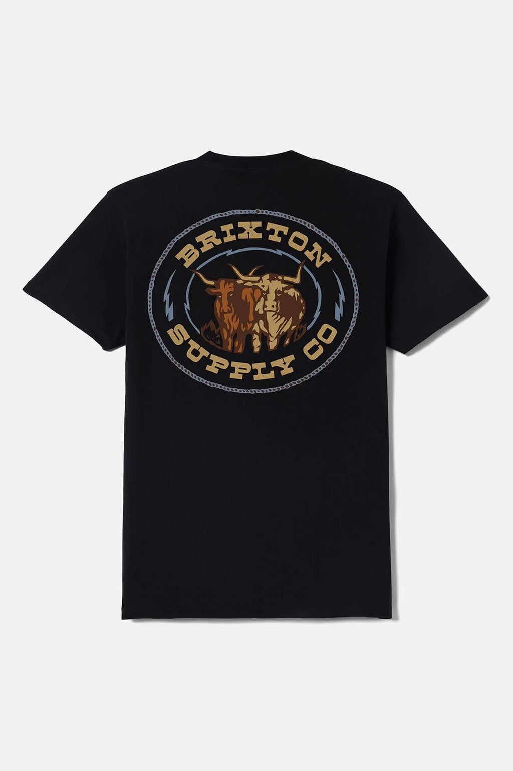 Steele Short Sleeve Standard T-Shirt - Black