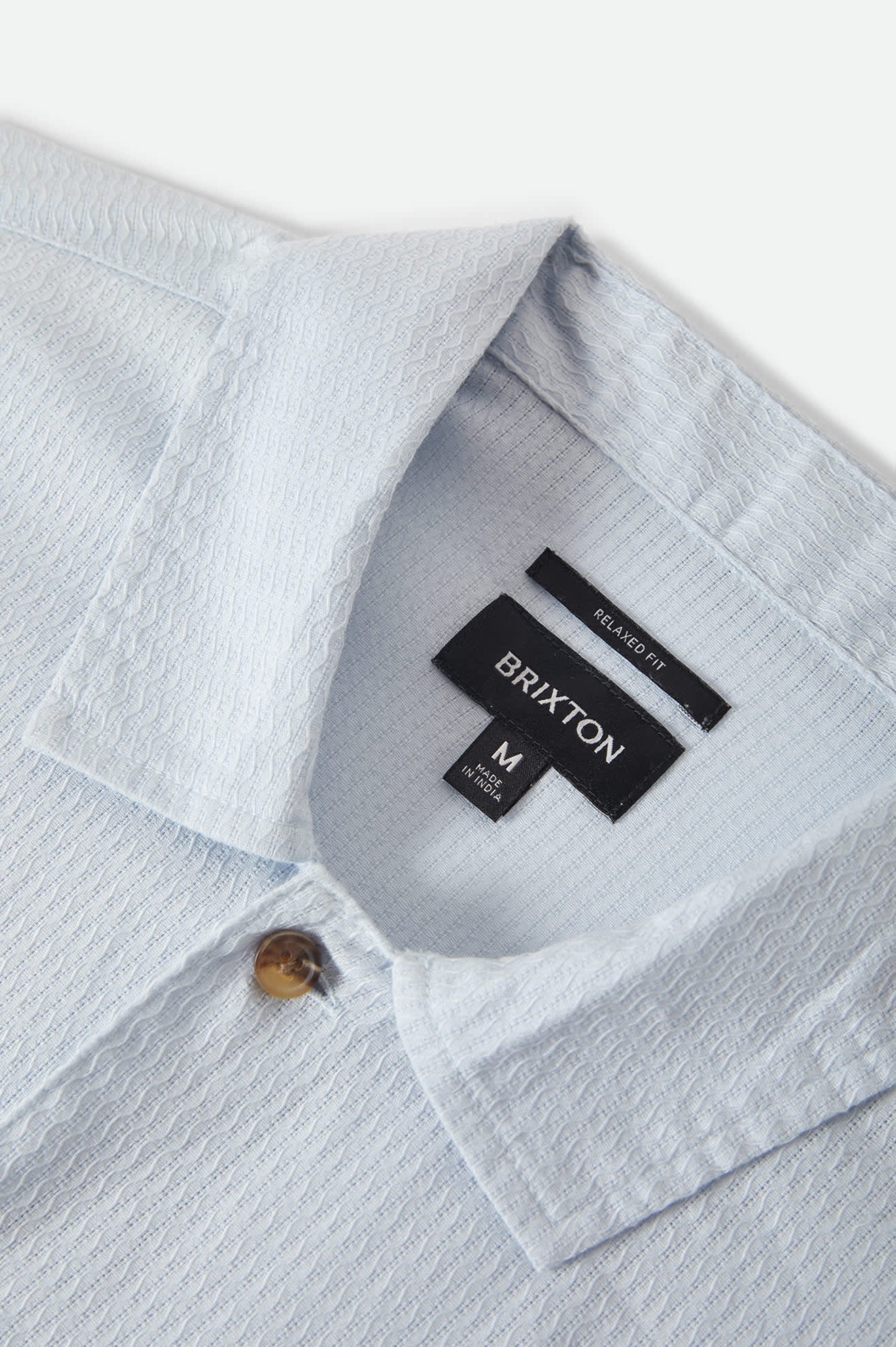 The Vintage Short Sleeve Shirt - Blue Aura