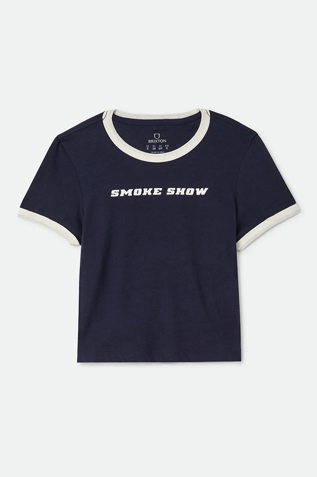 Smoke Show Baby T-Shirt - Washed Navy/Whitecap