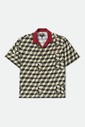 Burger She Wrote Shirt - Black/Green Tile