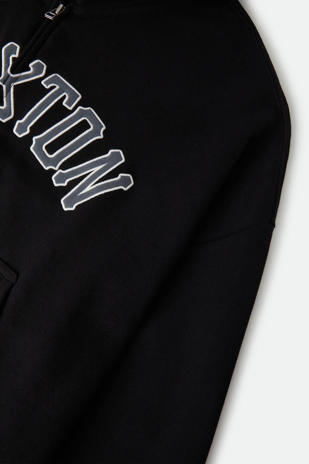 Dugout Zip Hood Fleece - Black/Grey