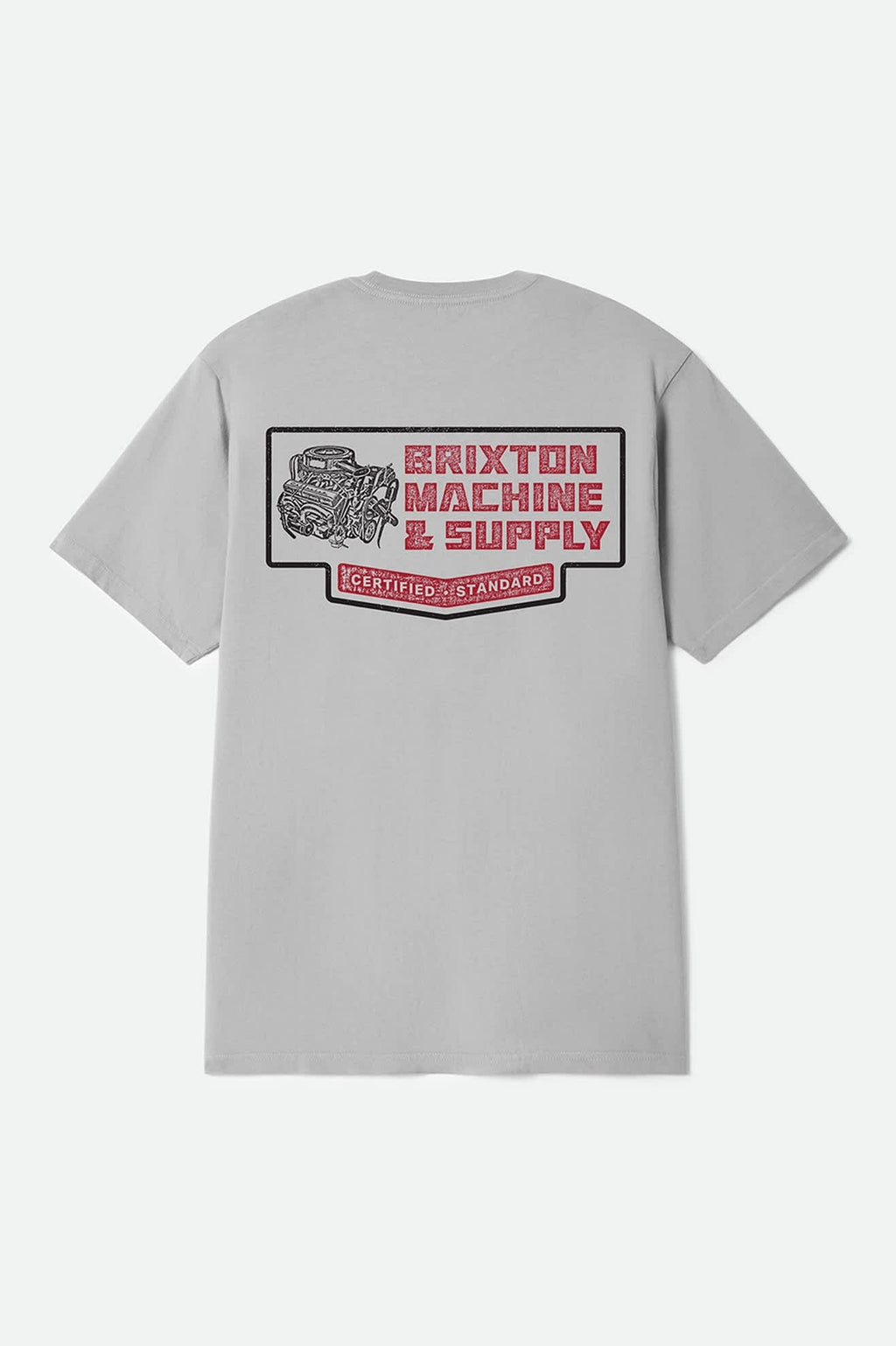 Machine Short Sleeve Standard T-Shirt - Pebble Stone Worn Wash