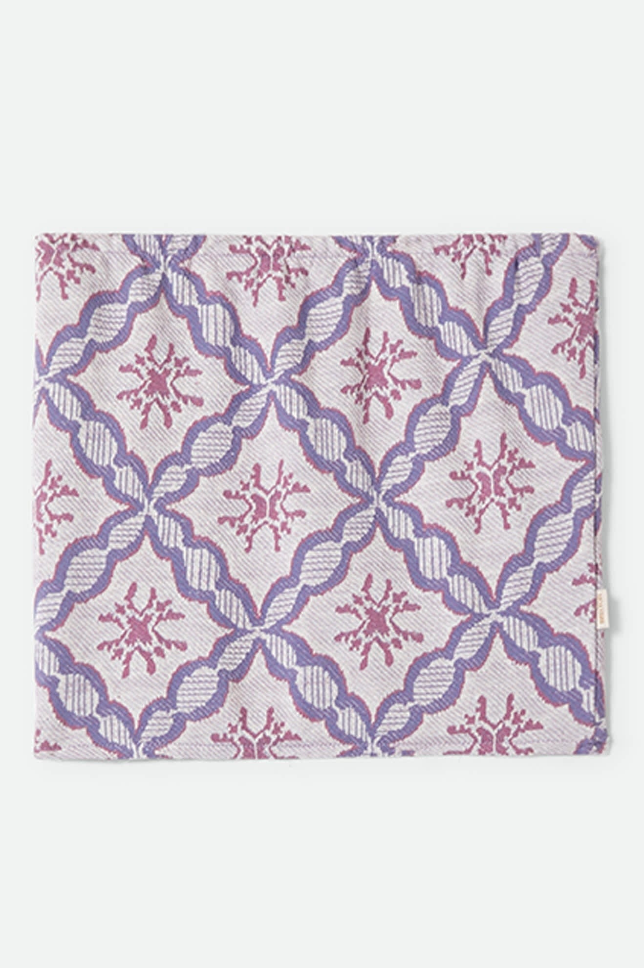 Hot To Go Tube Top - Off White/Blue Tile