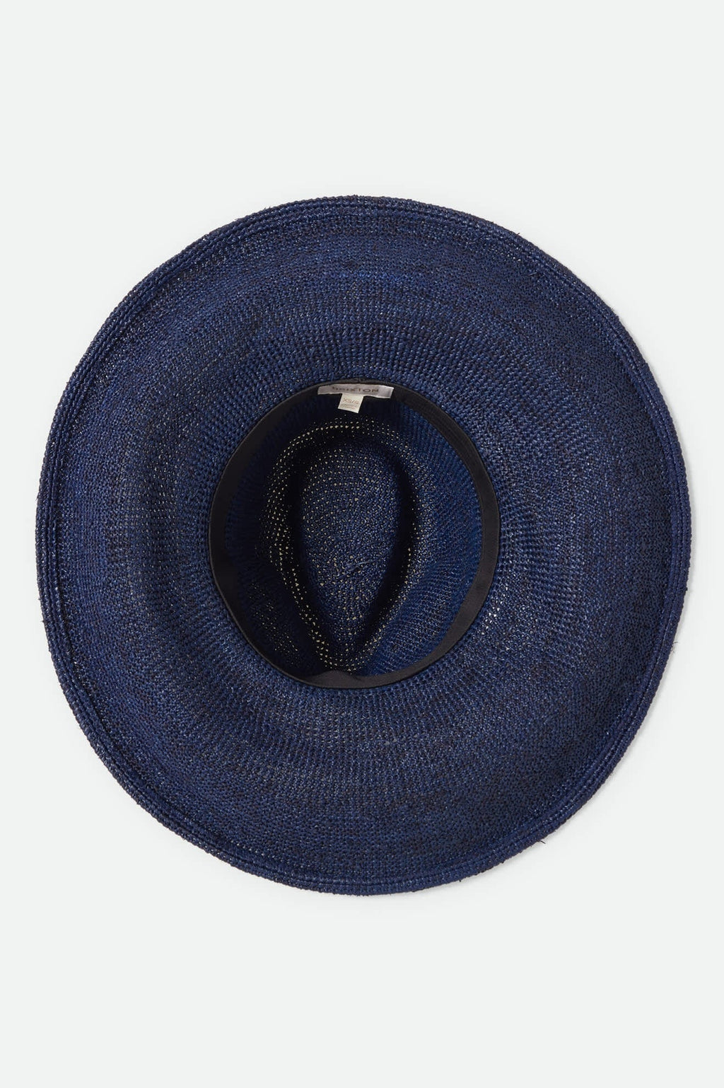 Helena Straw Sun Hat - Midnight Blue