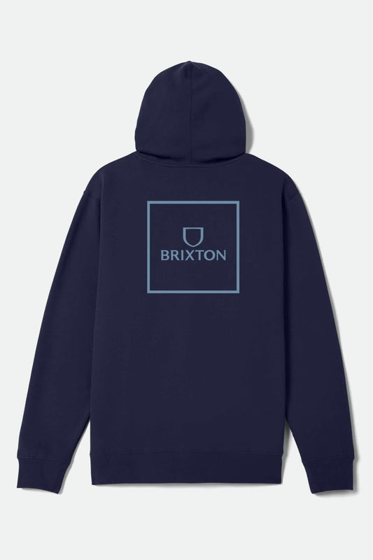 Alpha Square Hoodie - Classic Navy/Borrowed Blue