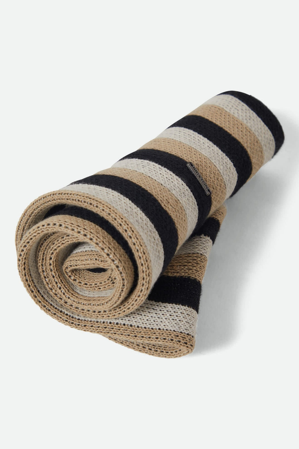 Lisboa Knit Packable Bucket Hat - Black/Sand/Whitecap