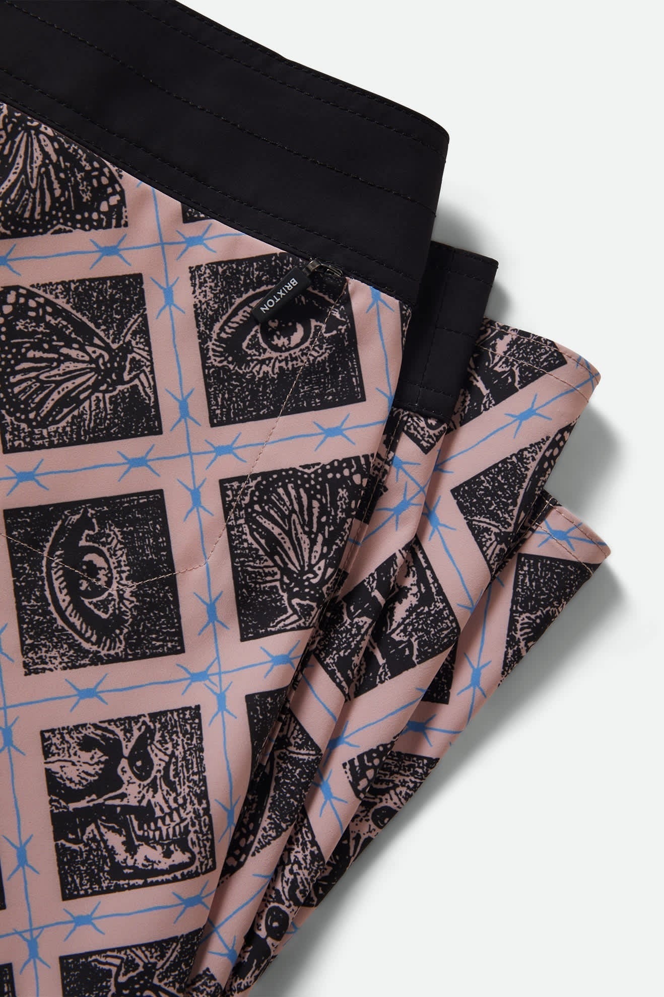 Blitz Boardshort 19" - Silver Pink/Black
