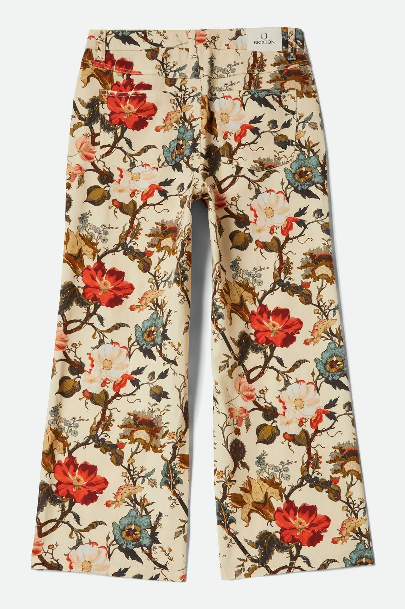 Margo Cropped 5-Pocket Pant - Botanical Floral