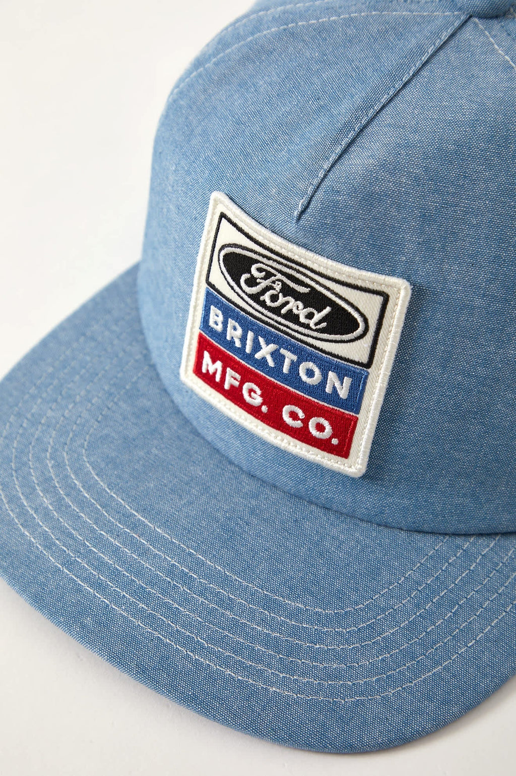 Ford Service Dept Snapback - Blue Chambray