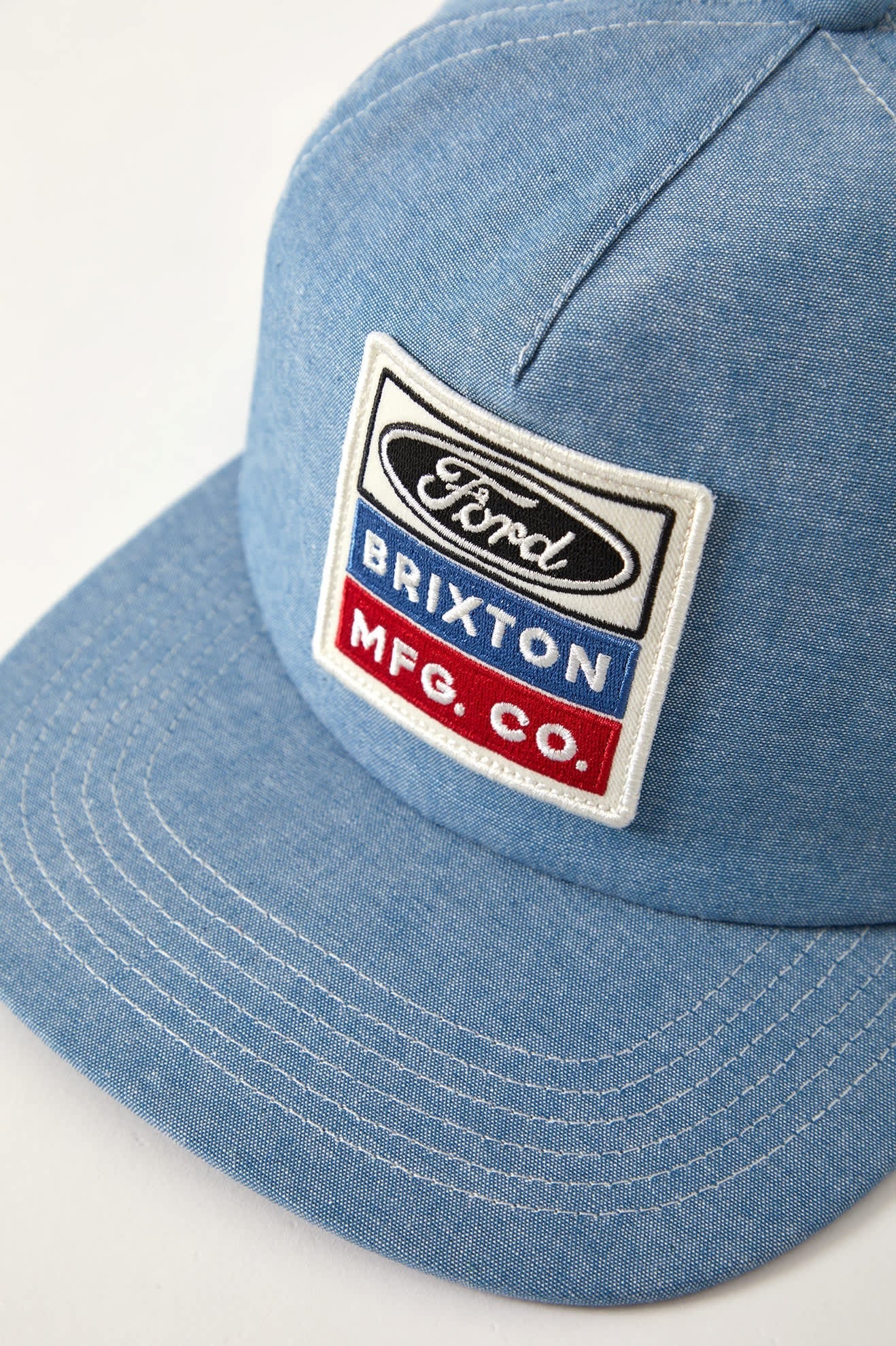 Ford Service Dept Snapback - Blue Chambray