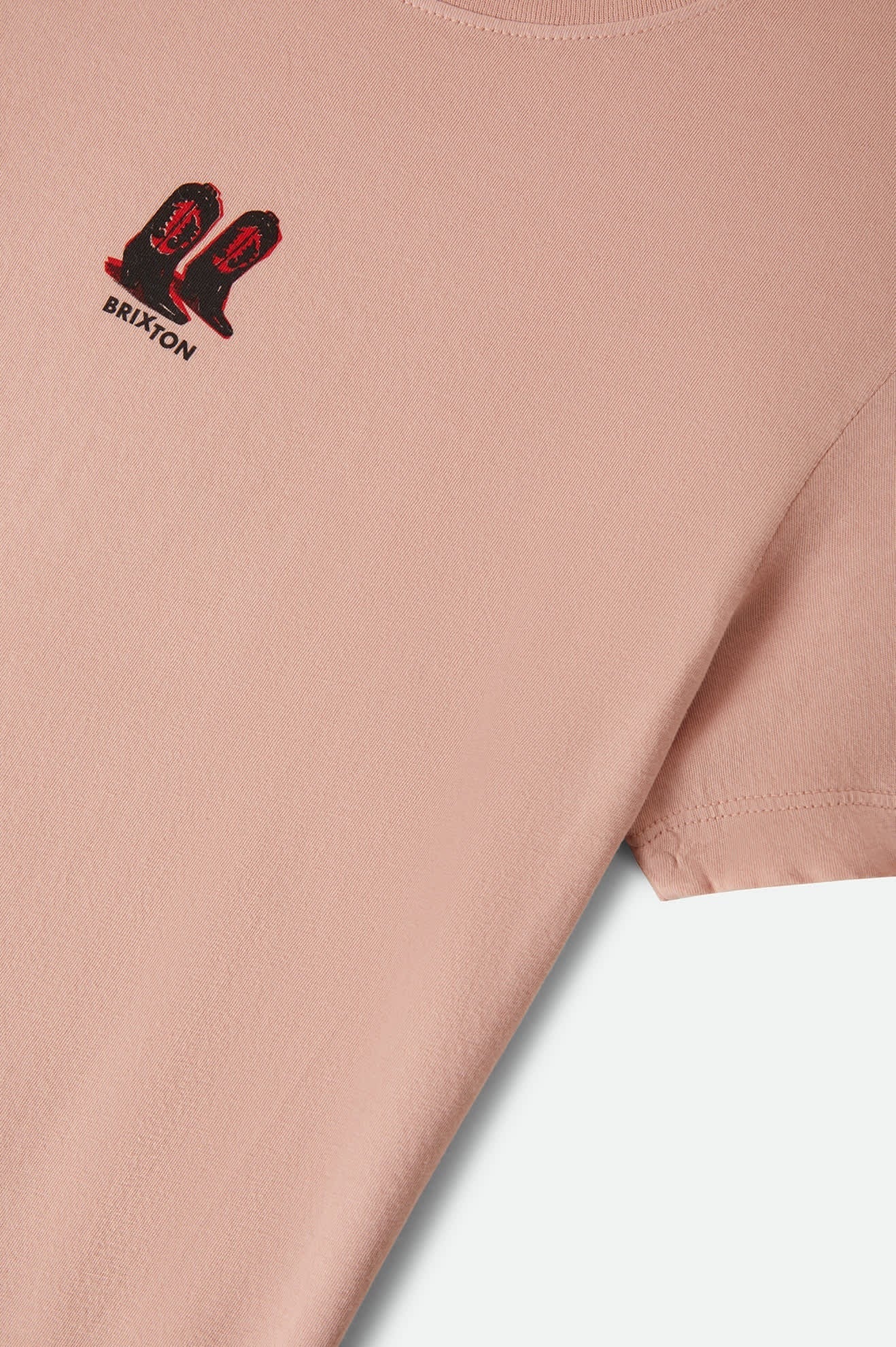 Two Boots Slim Crew T-Shirt - Silver Pink