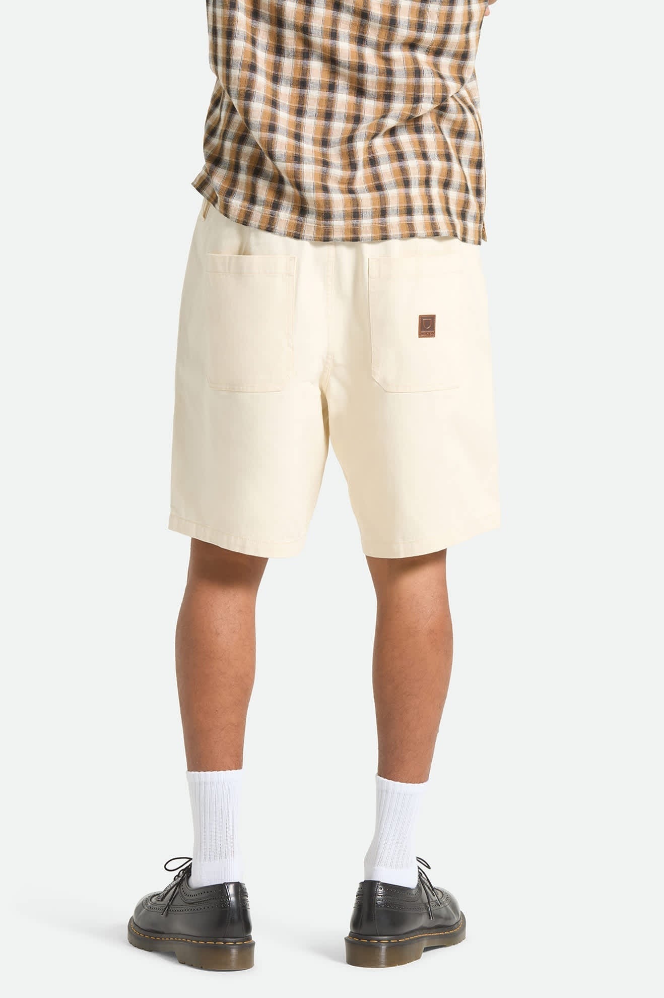 Surplus Vintage Wash Herringbone Short - Whitecap