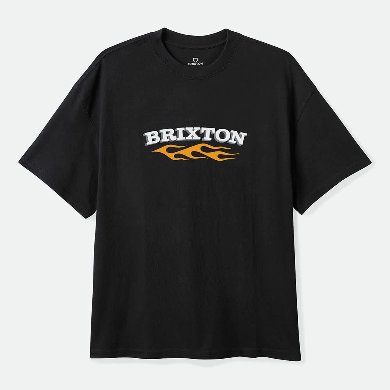Clifton Boxed Crop T-Shirt - Black